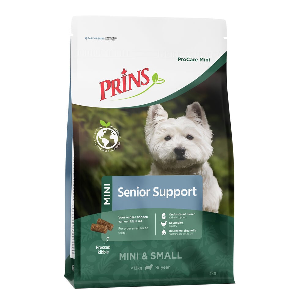Prins Hondenvoer ProCare mini Senior Support - 3.00 - gevogelte