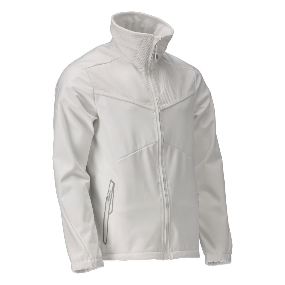 Mascot Customized 22302 - Softshell jas - XL - Wit