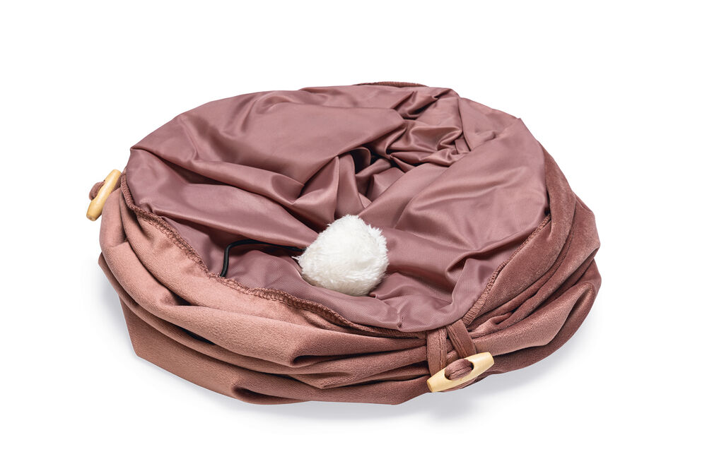 Designed by Lotte Cylla - Kattentunnel - 25.00 cm - Roze - 65.00 cm - 25.00 cm
