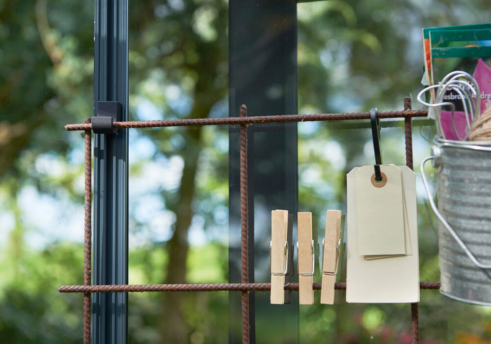 JULIANA Ophanghaken - Kas accessoires - Zilver - 1.00x1.00x1.00 cm