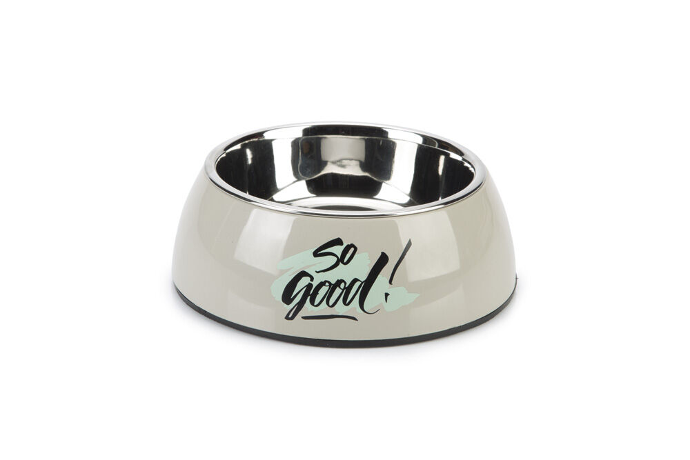 Beeztees So Good - Voerbak - Grijs - 14 cm Beeztees So Good - Voerbak - Grijs - 14 cm