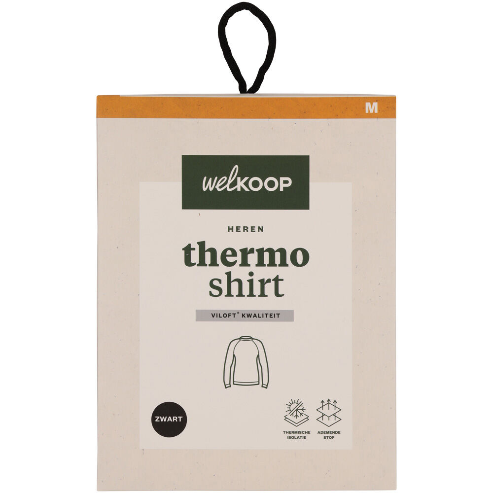 Welkoop - Thermoshirt - M - Zwart