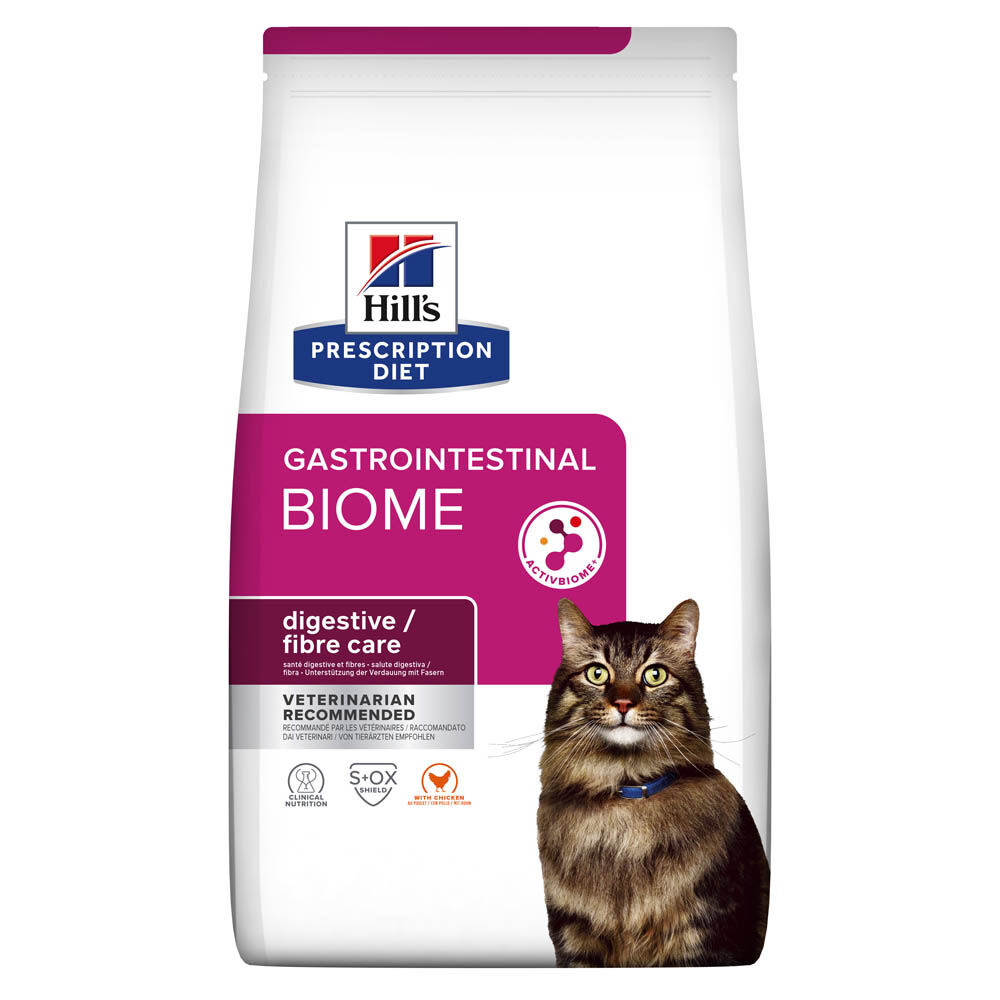 Hill's Prescription Diet Gastrointestinal Biome - Kattenvoer - Kip - 8 kg