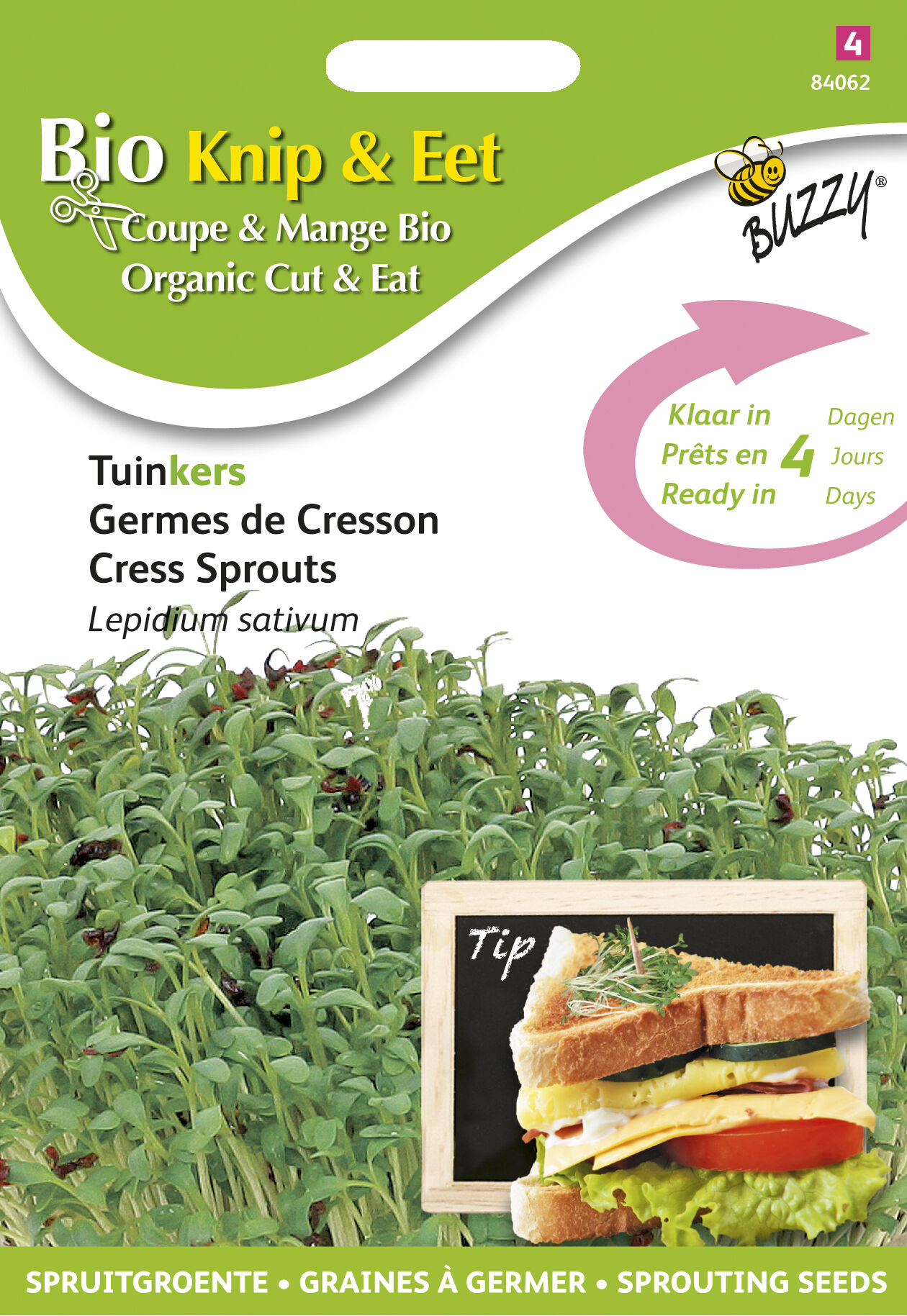 Buzzy® Organic Sprouting - Tuinkers Buzzy® Organic Sprouting - Tuinkers