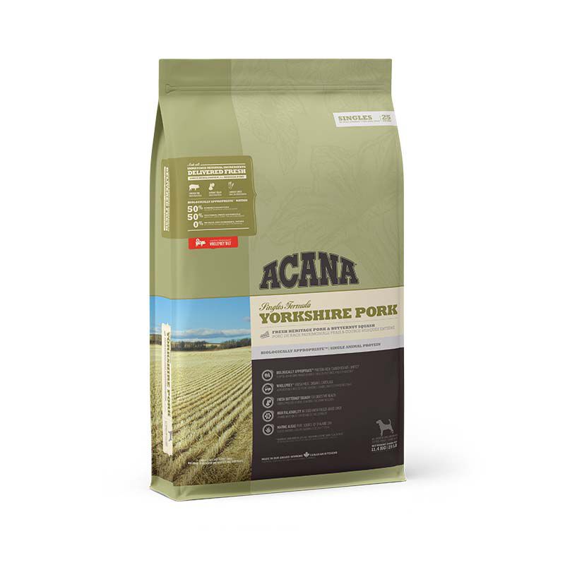 Acana Singles Yorkshire - Hondenvoer - Vlees - 11,4 kg