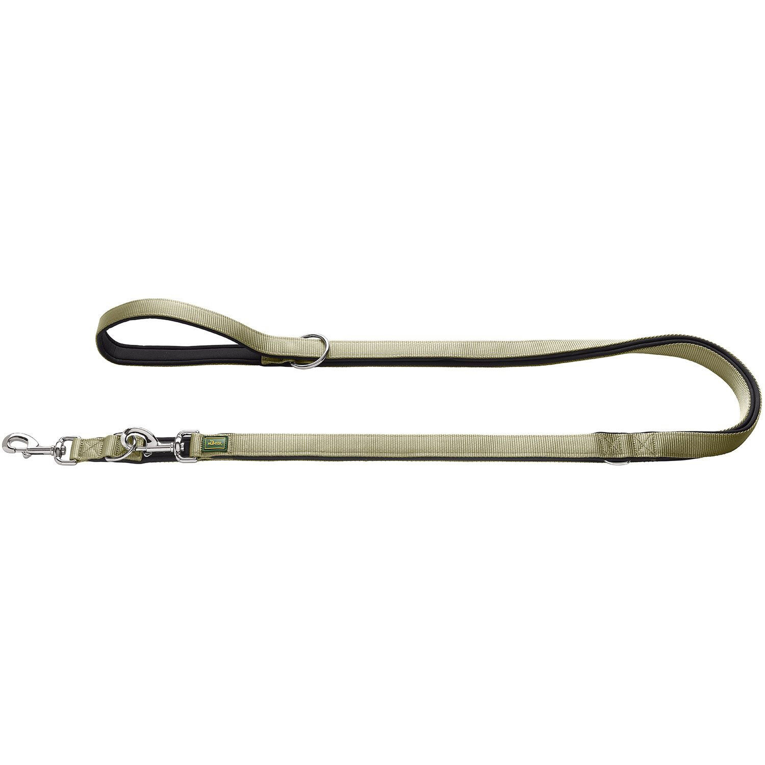 Hunter Vario Plus lijn - Hondenriem - Groen - 200 cm