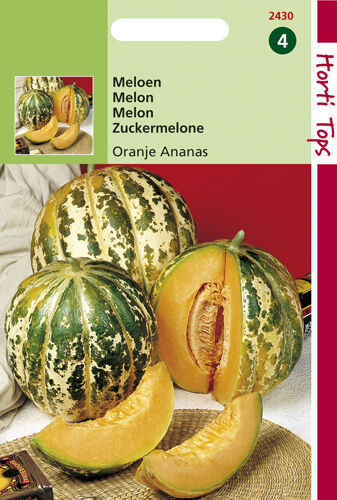 Hortitops Meloen Citrullus lanatus Oranje Ananas - Fruitzaden Hortitops Meloen Citrullus lanatus Oranje Ananas - Fruitzaden
