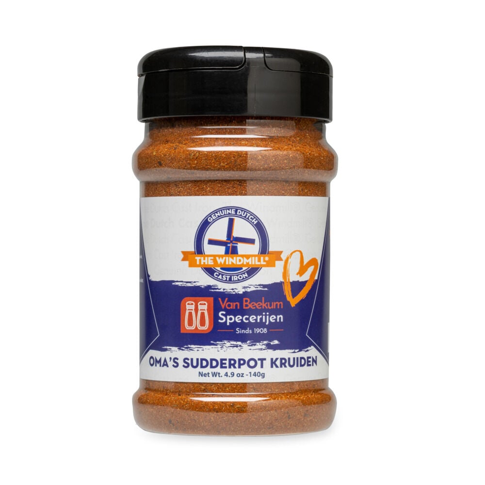 The Windmill Oma's Sudderpot Kruiden - BBQ kruiden The Windmill Oma's Sudderpot Kruiden - BBQ kruiden
