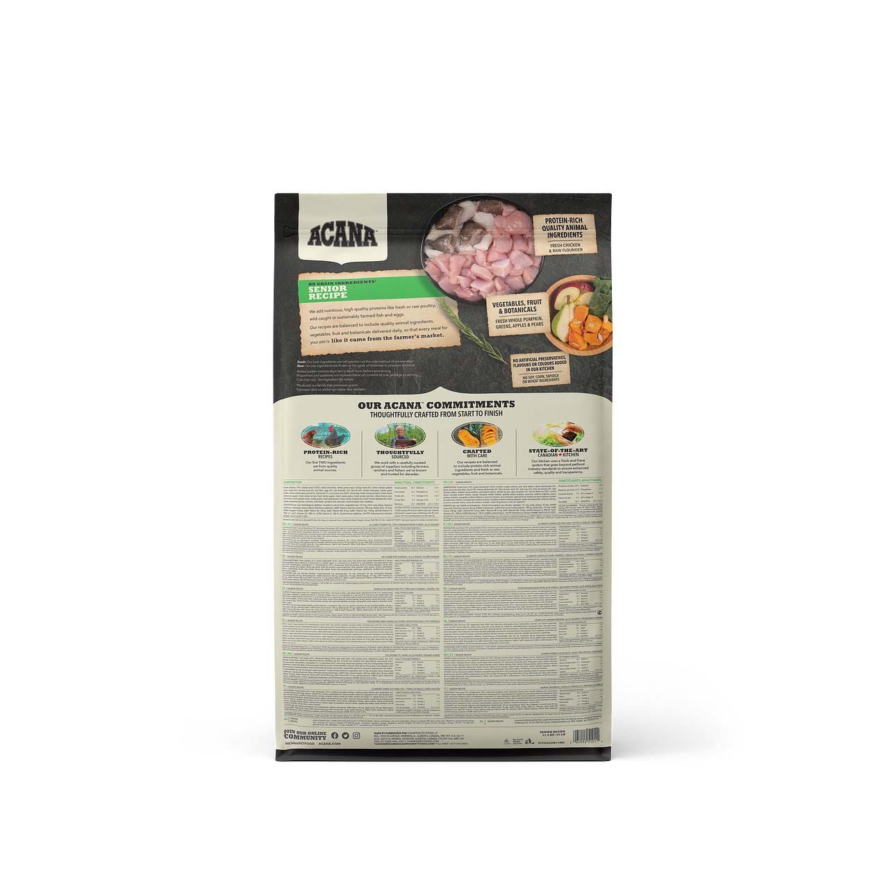 Acana Dog recipe Senior - Hondenvoer - Gevogelte - 11,4 kg
