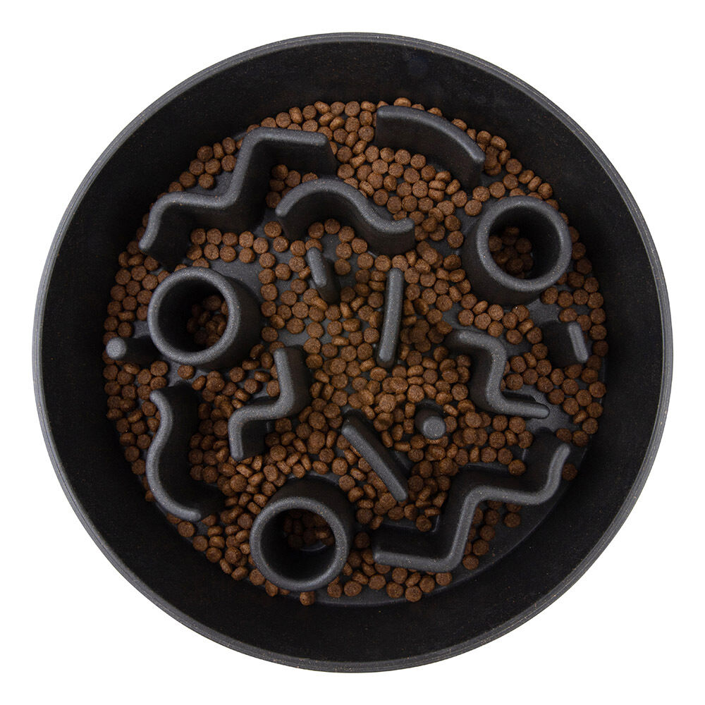 District 70 Bamboe - Anti schrokbak - 6.00 cm - Donkergrijs - 28.00 cm - 28.00 cm - 28.00 cm