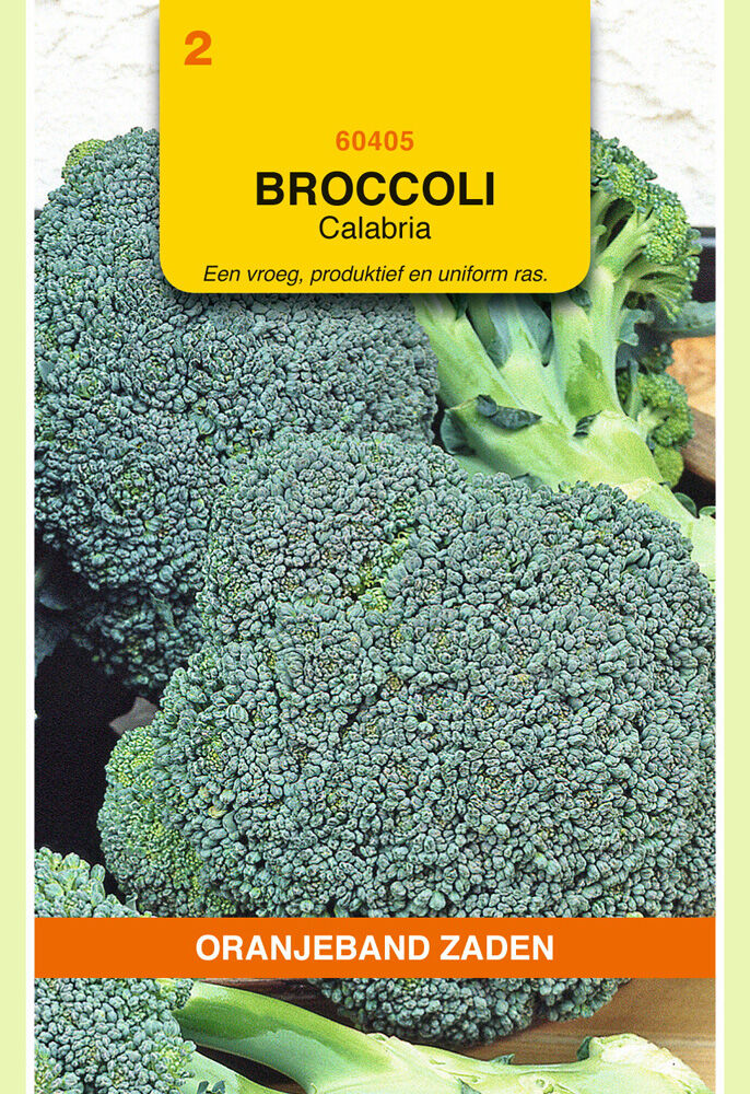 Oranjeband zaden Broccoli Calabria - Groentezaden Oranjeband zaden Broccoli Calabria - Groentezaden
