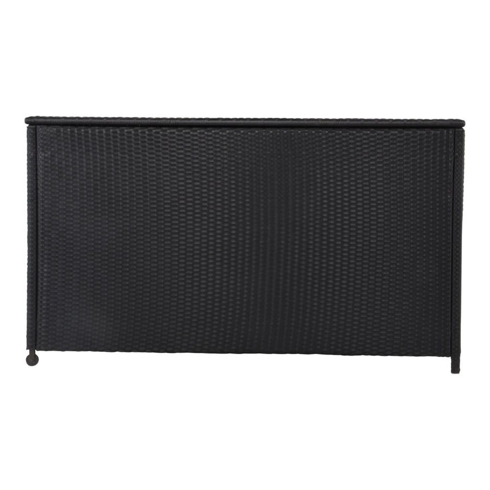 Lesli Living Black - Kussen Opbergbox - Zwart - 1x165x67 cm