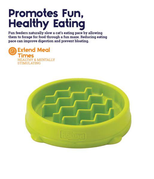 Petstages Kitty Slow Feeder - Anti Schrokbak Petstages Kitty Slow Feeder - Anti Schrokbak