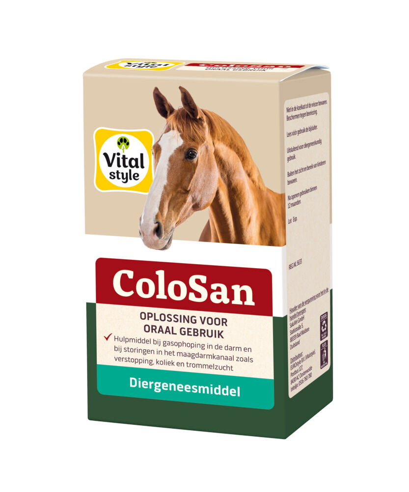 VITALstyle Colosan - Darmverzorging Paard - 100 VITALstyle Colosan - Darmverzorging Paard - 100