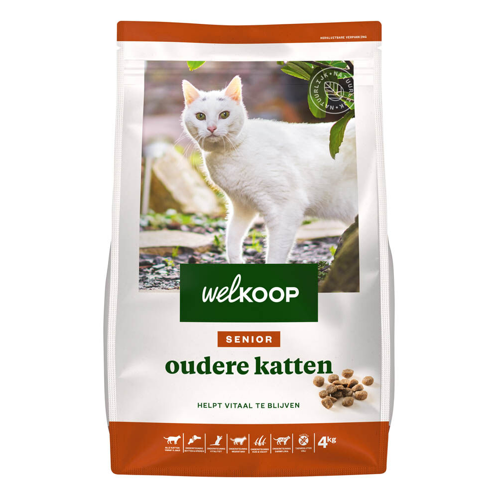 Welkoop Senior oudere katten - Kattenvoer - 4 - gevogelte Welkoop Senior oudere katten - Kattenvoer - 4 - gevogelte