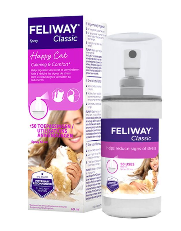 Feliway Classic Spray  - Anti Stress - 1.00 cm - 60.00 - 1.00 cm - 1.00 cm