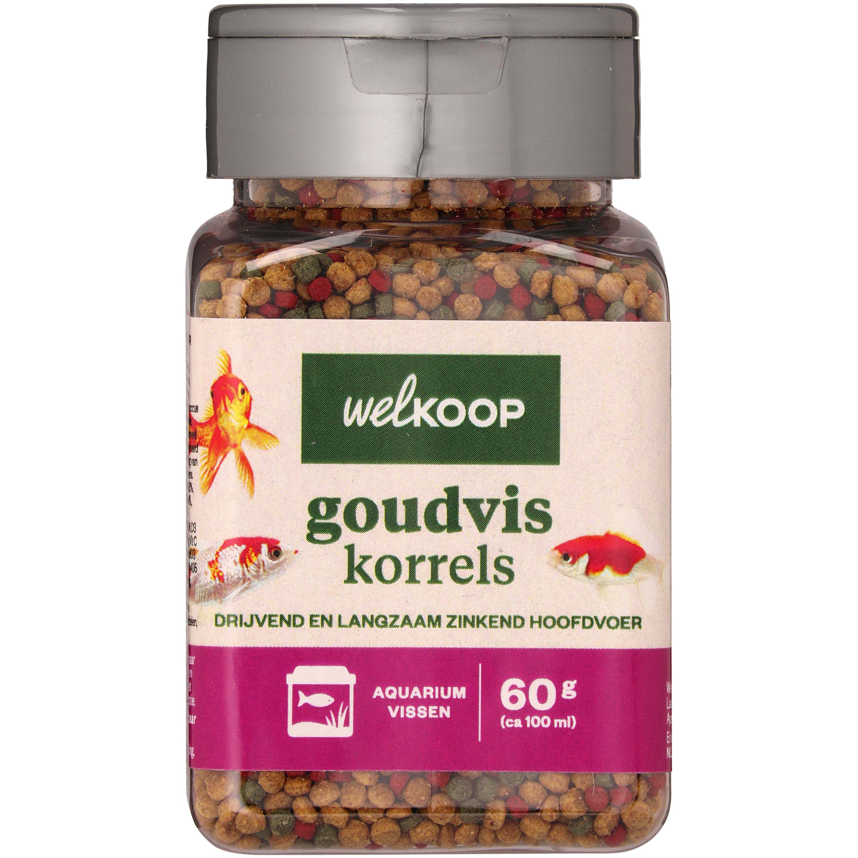 Welkoop Goudviskorrels - Aquariumvissenvoer Welkoop Goudviskorrels - Aquariumvissenvoer