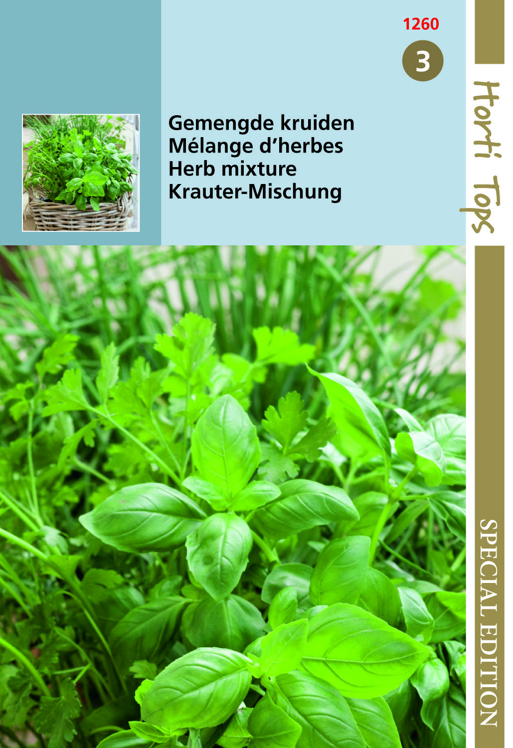 Hortitops Kruidenmix - Kruidenzaden Hortitops Kruidenmix - Kruidenzaden