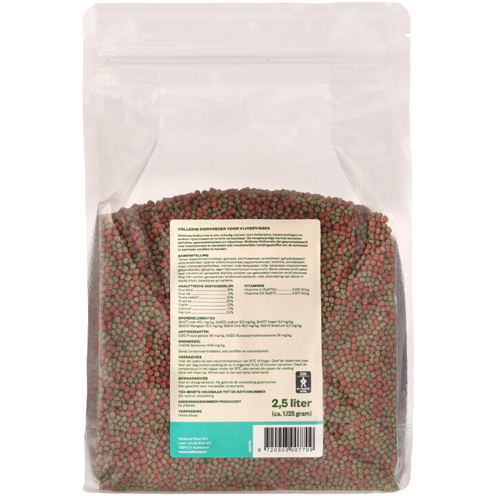 Welkoop Koikorrels  - Vijvervissenvoer - 2.5