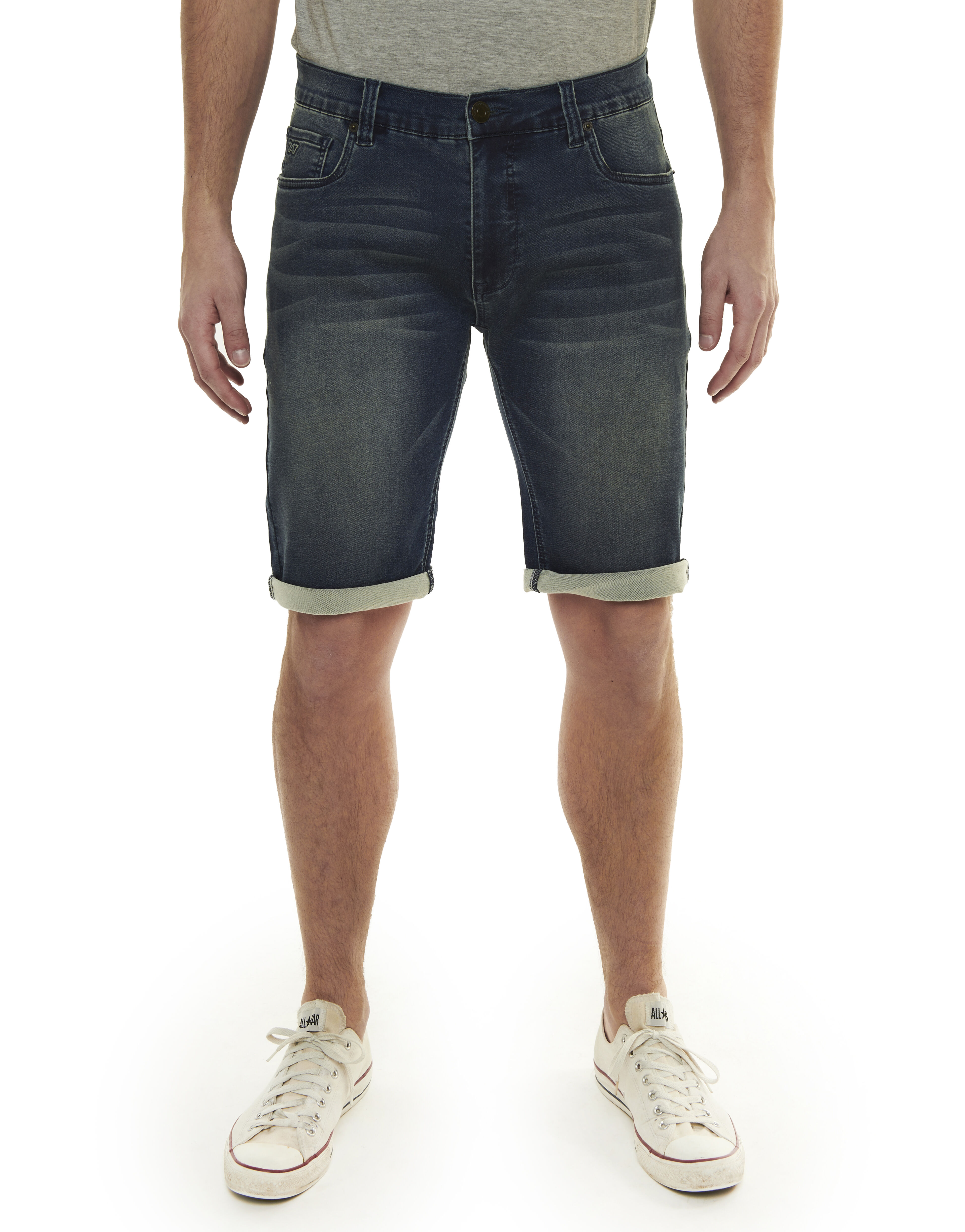 247 Jeans Elm Short 002 - Korte spijkerbroek - 31 - Denim blauw