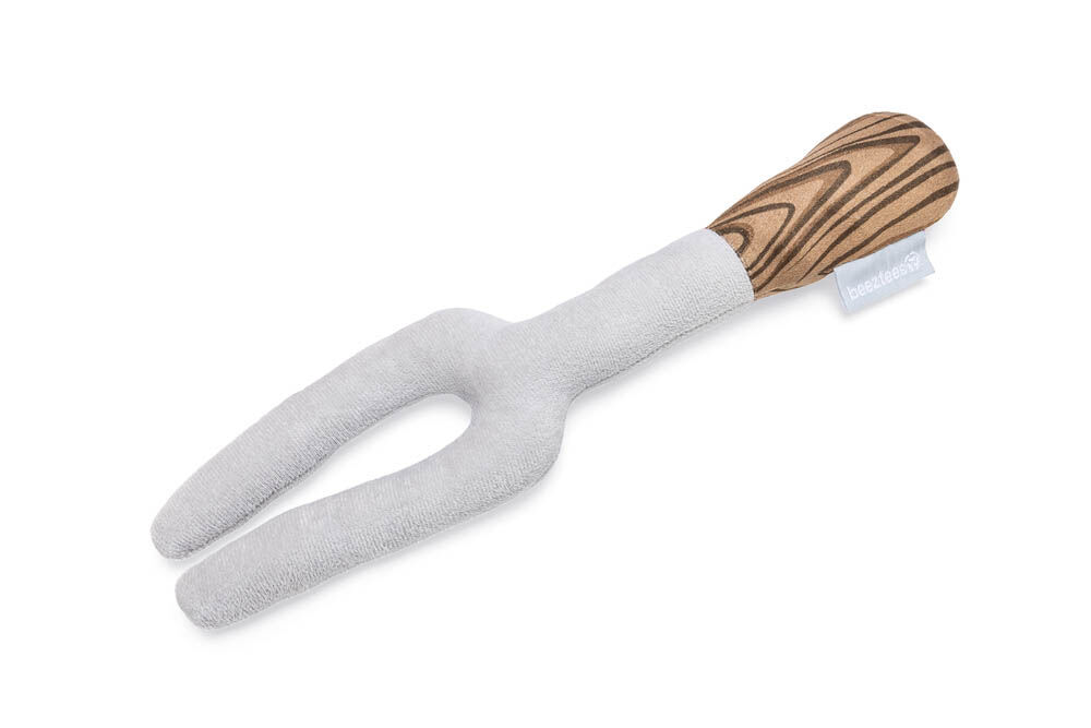 Beeztees Vork en worst - Hondenspeelgoed - Diverse kleuren - 8x18x33 cm