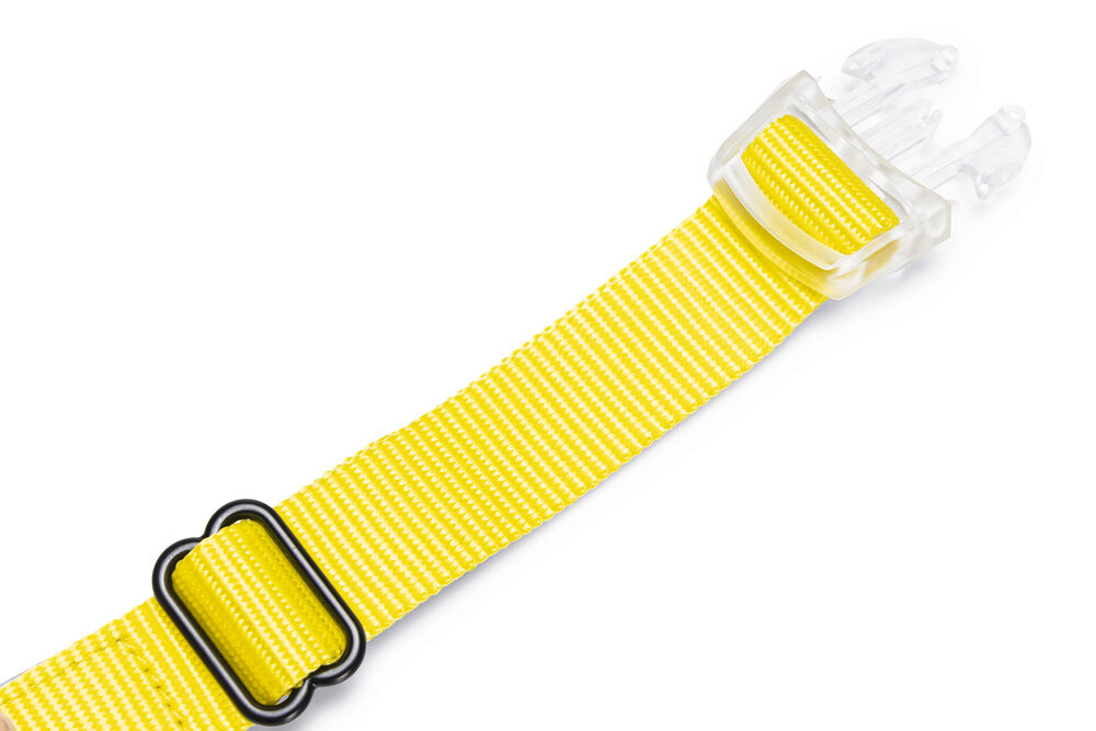 Beeztees Parinca - Lichtende Halsband - Hond - 31.00 cm - Geel - 4.20 cm - 50 tot 55 cm - 4.50 cm