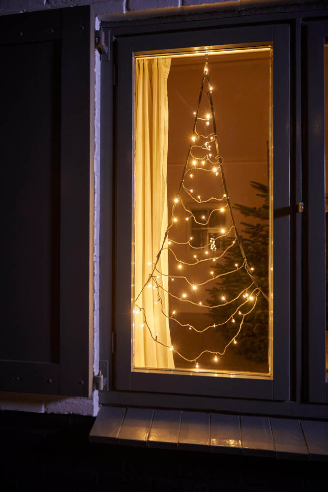 Fairybell 2,10 meter - Deurkerstboom - 120 - 20.7 cm - Warm wit - 300 cm