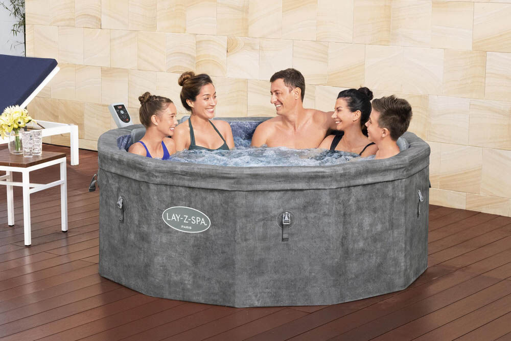 Bestway Carrara Airjet - Lay-Z-Spa - 65.00 cm - 170.00 cm - 170.00 cm - 170.00 cm