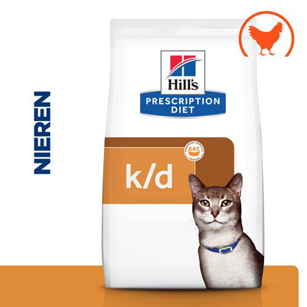 Hill's Prescription Diet Kidney Care k/d - Kattenvoer - Kip - 8 kg
