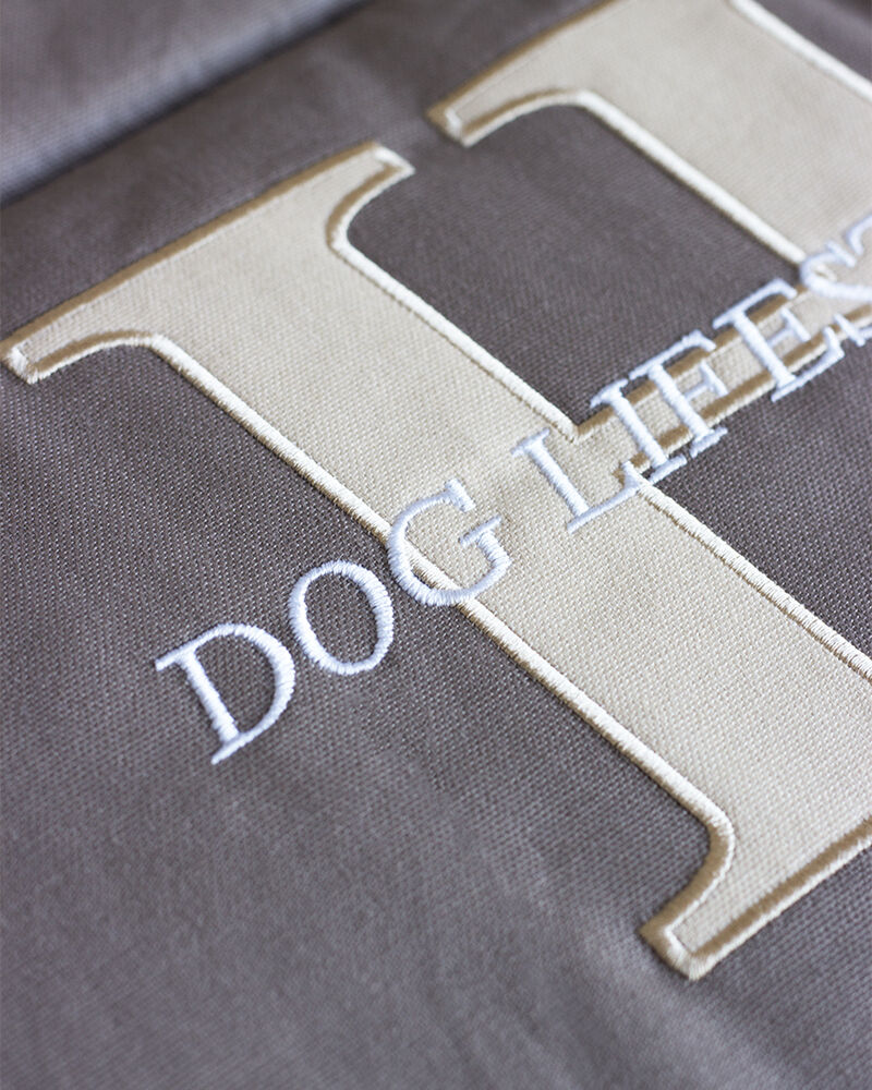Happy-House Canvas - Deken - 74.00 cm - taupe - 75.00 cm - XXL - 123.00 cm