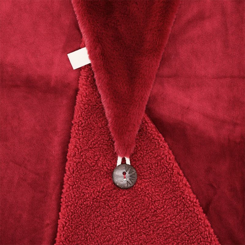 Veleste Furry - Sjaal - Rood