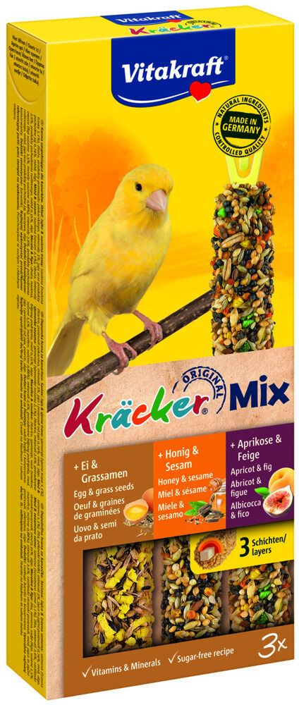 Vitakraft  Combikracker 3 in 1 Kanarie Vitakraft  Combikracker 3 in 1 Kanarie