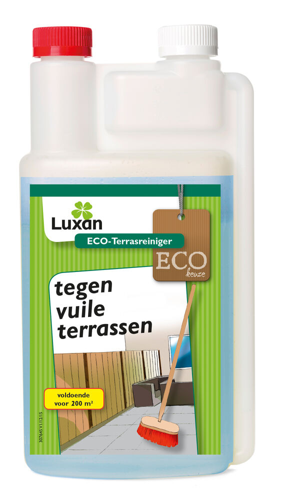 Luxan ECO-Terrasreiniger - Tegen groene aanslag Luxan ECO-Terrasreiniger - Tegen groene aanslag