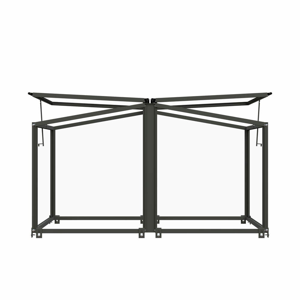 Royal Well Parsly Planter - Broeikas - 60.00 cm - Groen - Veiligheidsglas - 80.00 cm - 46.00 cm