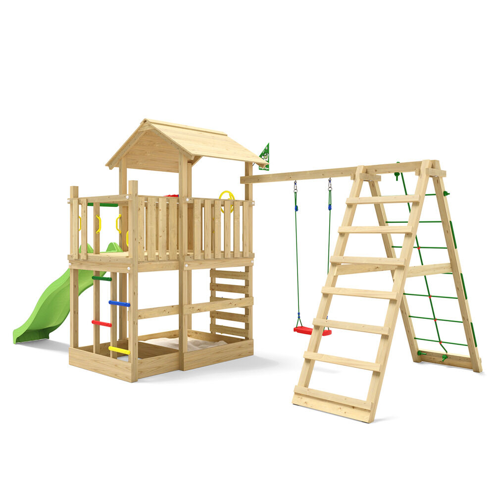 Jungle Gym Stavang Douglas - Speeltoestel - Licht groen