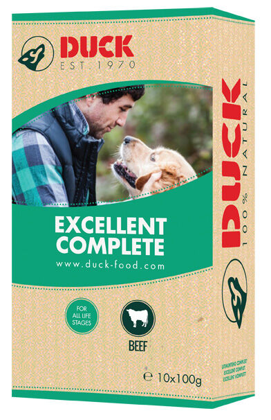 Duck Uitmuntend Compleet - Hondenvoer Duck Uitmuntend Compleet - Hondenvoer