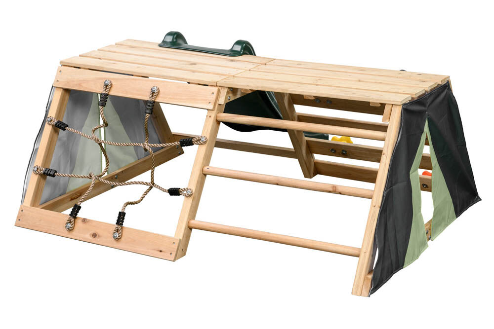 Swing King Charlie - Speeltoestel - 17 - Groen - Hout