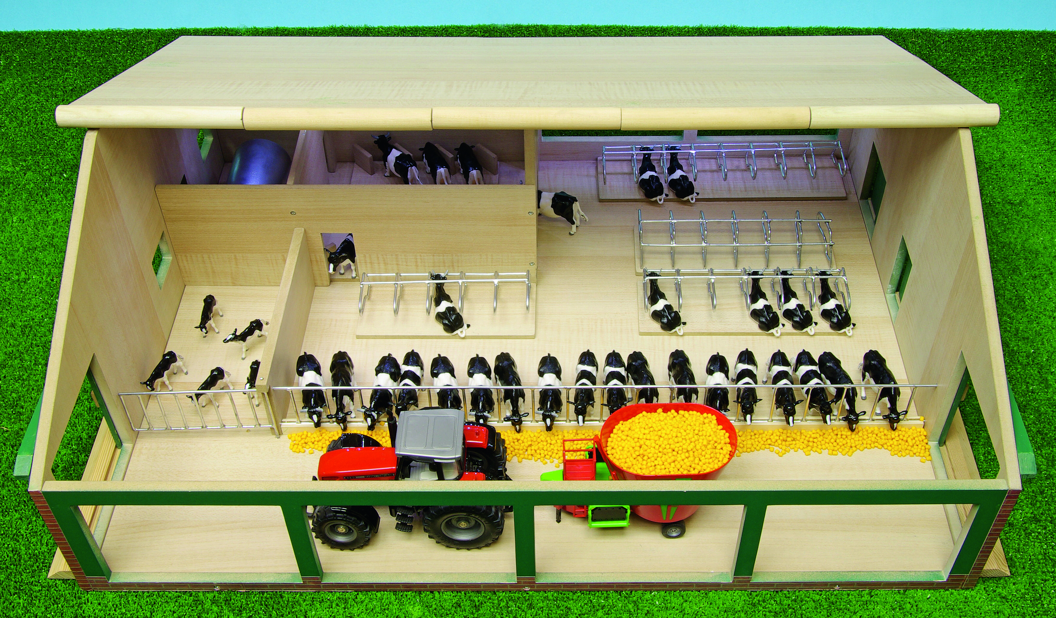 Kids Globe Ligboxenstal 1:32 - Accessoires Kids Globe Ligboxenstal 1:32 - Accessoires