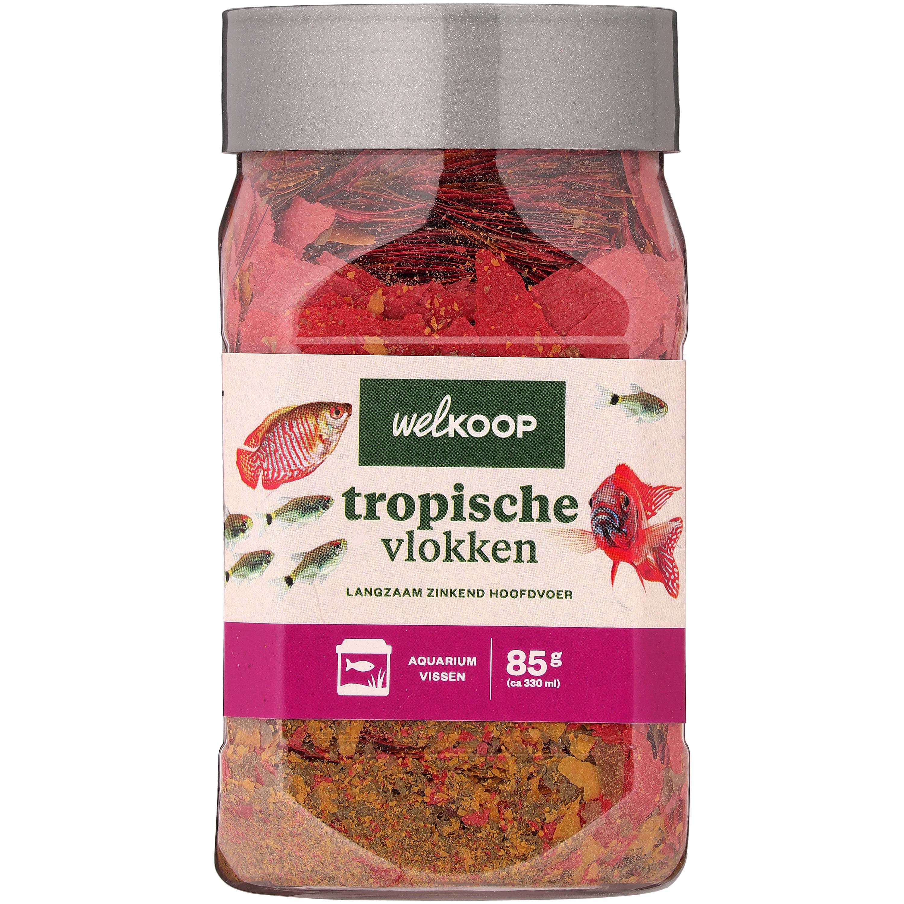 Welkoop Tropische Vlokken - Aquariumvissenvoer Welkoop Tropische Vlokken - Aquariumvissenvoer