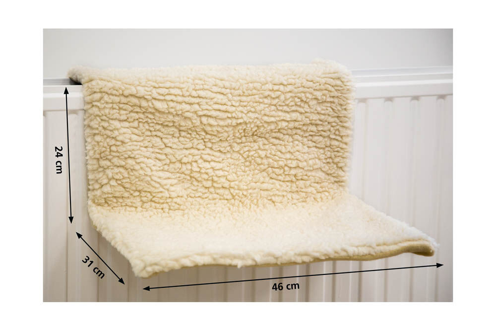 Beeztees  - Radiator hangmat - Creme - 1x46x1 cm
