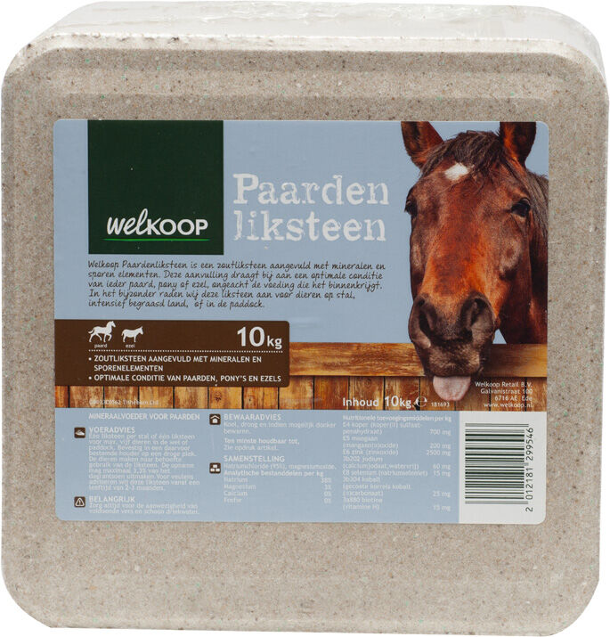 Welkoop Liksteen Paard - 10 - Folie Welkoop Liksteen Paard - 10 - Folie