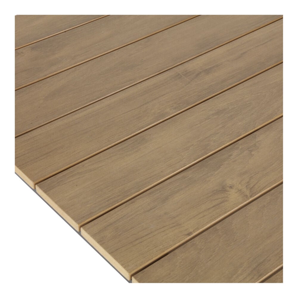 Lesli Living Arezzo - Tuintafel - Teaklook - 1x90x90 cm