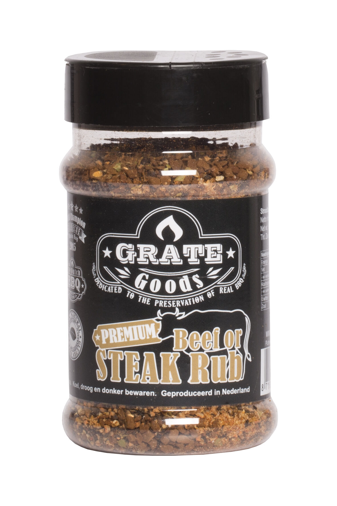 Grate goods Beef or steak - BBQ rub Grate goods Beef or steak - BBQ rub