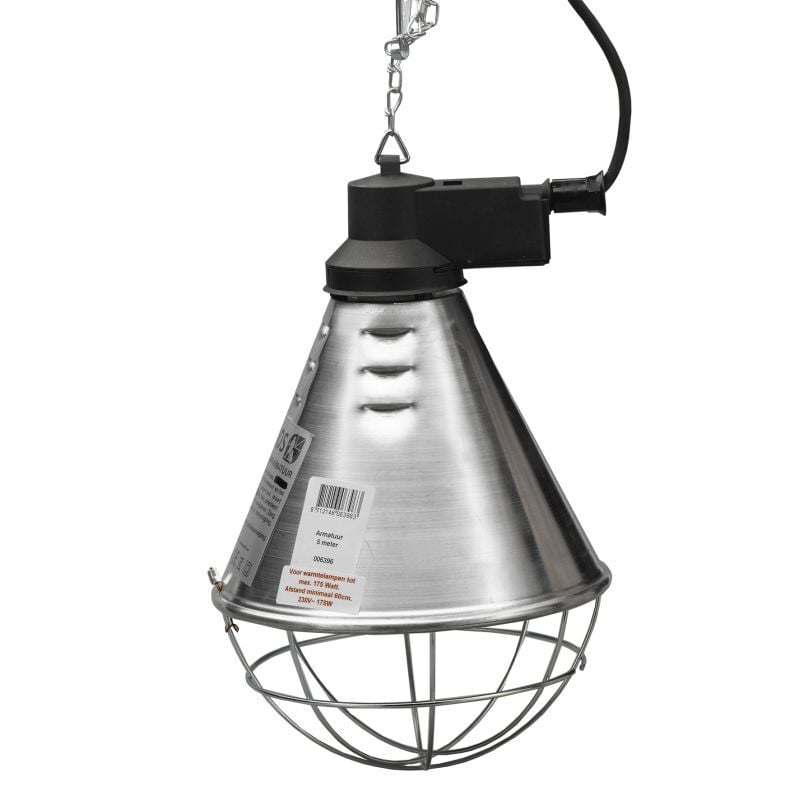 Amos Armatuur voor Warmtelamp - 20.8x20.8x33 cm - 175 W Amos Armatuur voor Warmtelamp - 20.8x20.8x33 cm - 175 W