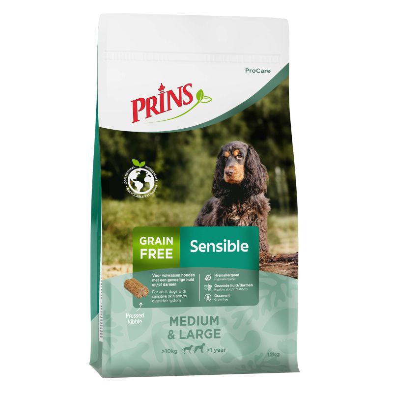 Prins ProCare Grainfree Sensible Hypoallergic - Hondenvoer - 12.00 - eend