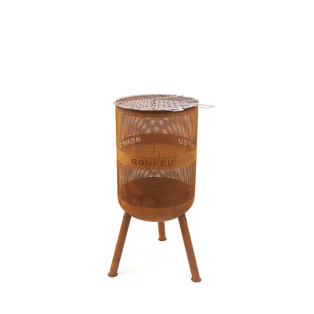 Bonfeu BonVes 45 - Vuurkorf - Rond - 72.00 cm - 51.00 cm - Staal - 45.00 cm - 51.00 cm