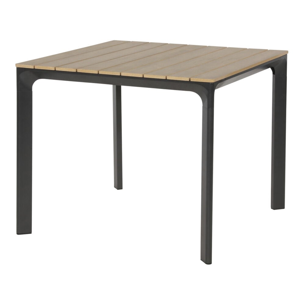 Lesli Living Arezzo - Tuintafel - Teaklook - 1x90x90 cm Lesli Living Arezzo - Tuintafel - Teaklook - 1x90x90 cm
