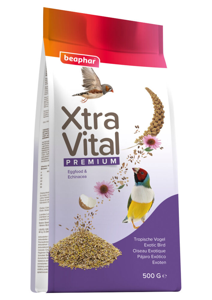 Beaphar Xtra Vital  Tropische Vogel - Vogelvoer Beaphar Xtra Vital  Tropische Vogel - Vogelvoer