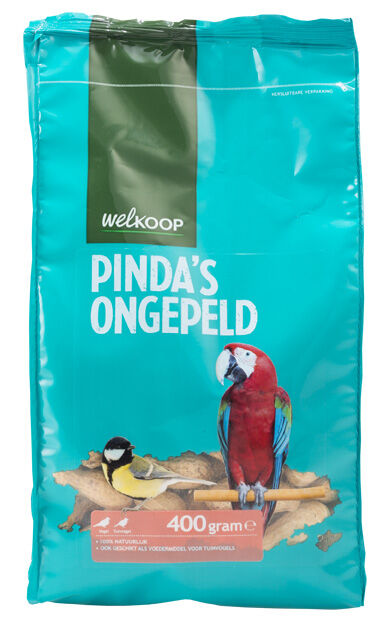 Welkoop Pinda's Ongepeld - Vogelvoer Welkoop Pinda's Ongepeld - Vogelvoer