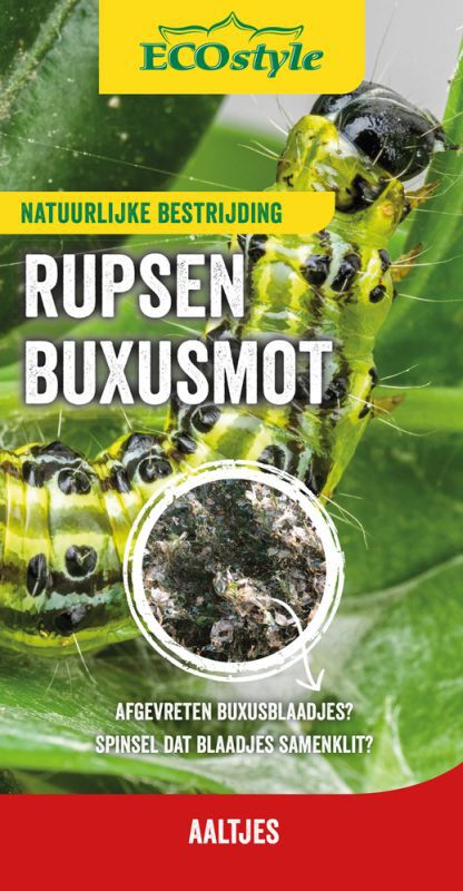 ECOstyle Aaltjes - tegen rupsen buxusmot en fruitmot ECOstyle Aaltjes - tegen rupsen buxusmot en fruitmot